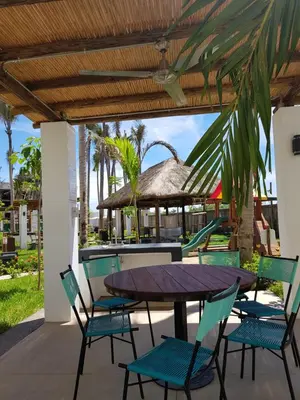 Un balcón o terraza de Condominio con alberca en Zona Cerritos