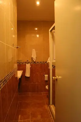 Un baño de Vista Potrero - Hotel, Camping & Events