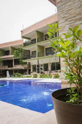 Piscina en o cerca de Vista Potrero - Hotel, Camping & Events