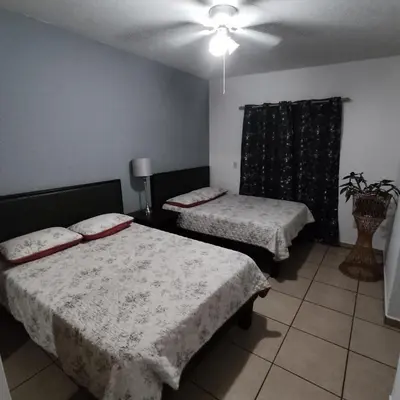 Cama o camas de una habitación en Casa Villa Serena 21