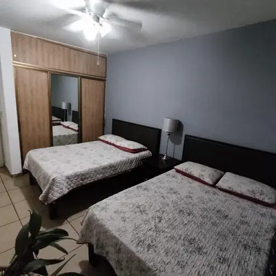 Cama o camas de una habitación en Casa Villa Serena 21