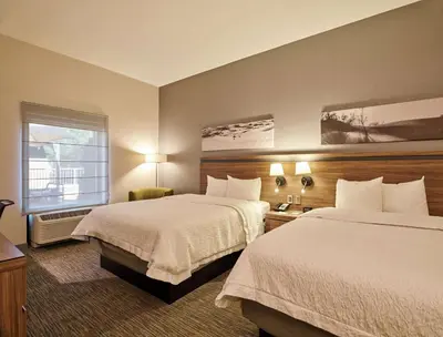 Cama o camas de una habitación en Hampton Inn Ciudad Juarez