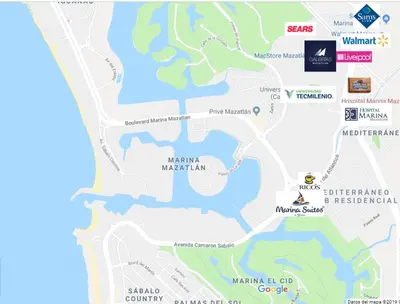 Plano de Bahia Marina Departamentos