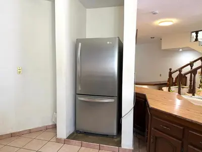 Una cocina o zona de cocina en Casa Baraka, Casa Vacacional en Mazatlán cerca de Malecón, Centro Histórico y Playa