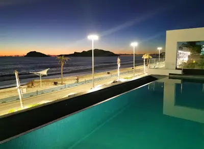 Piscina en o cerca de Coral Island Beach View Hotel