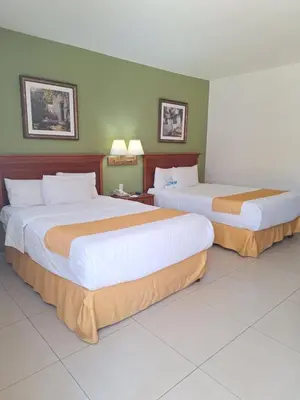 Cama o camas de una habitación en Quality Inn Ciudad Obregon