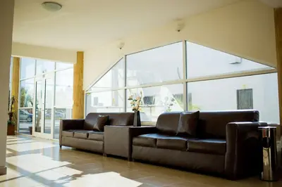 Zona de estar de Hotel Go Inn