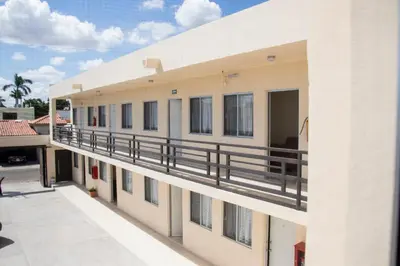 Un balcón o terraza de Hotel Nápoles