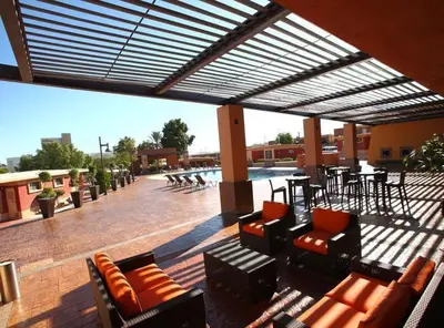 Un balcón o terraza de Hotel Gandara