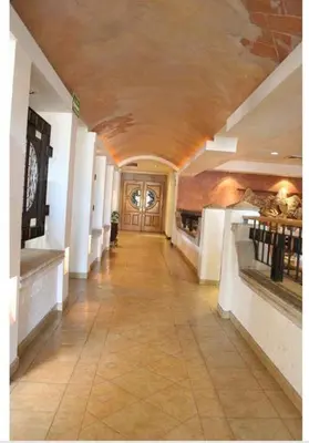 Un restaurante o sitio para comer en Hotel Gandara