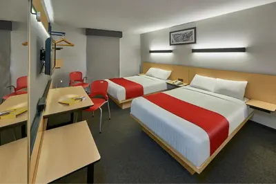 Cama o camas de una habitación en City Express by Marriott Durango