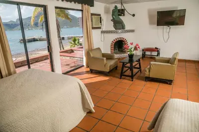 Zona de estar de Hotel Playa de Cortes