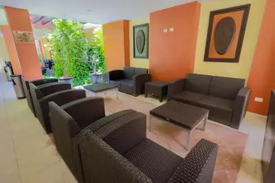 Zona de estar de Best Western Hotel Posada Freeman Zona Dorada