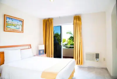 Cama o camas de una habitación en Isla Mazatlan Residence Club