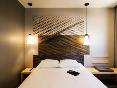 Cama o camas de una habitación en Ibis Torreon