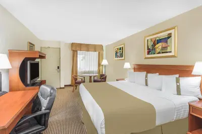 Cama o camas de una habitación en Wyndham Garden Obregon