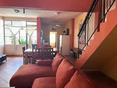 Zona de estar de Casa de los Sueños