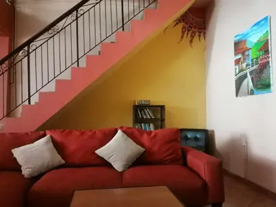 Zona de estar de Casa de los Sueños