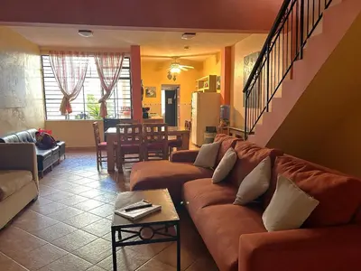 Zona de estar de Casa de los Sueños