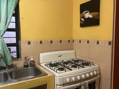 Una cocina o zona de cocina en Casa de los Sueños
