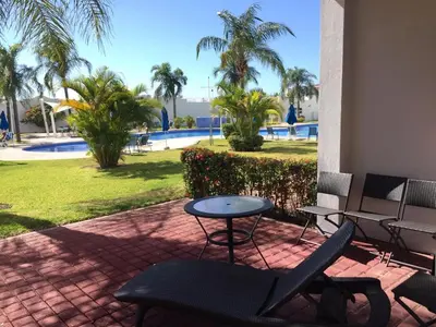 Piscina en o cerca de Relax Apt in Marina Puesta del Sol-Pool in Front