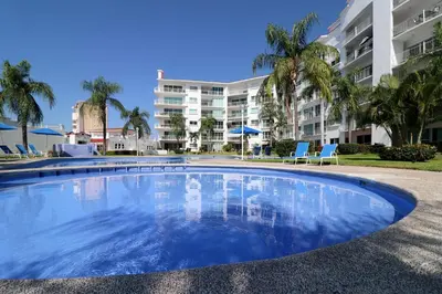 Piscina en o cerca de Relax Apt in Marina Puesta del Sol-Pool in Front