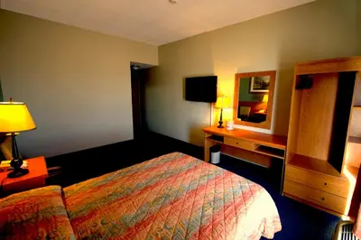 Cama o camas de una habitación en Hotel Consulado Inn