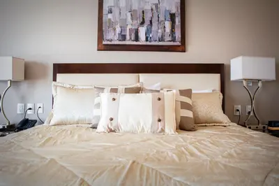 Cama o camas de una habitación en Wyndham Torreon