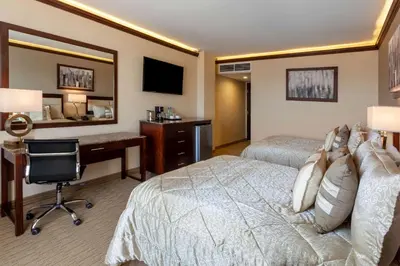 Cama o camas de una habitación en Wyndham Torreon