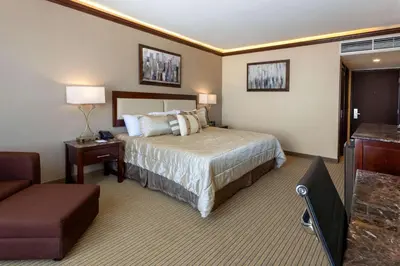 Cama o camas de una habitación en Wyndham Torreon