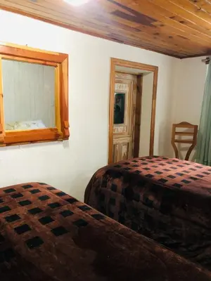 Zona de estar de Lindo Departamentito en Creel