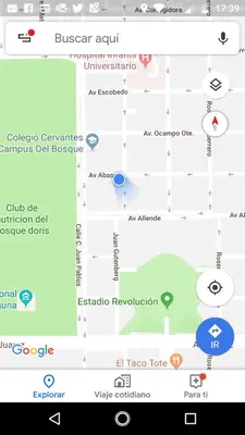 Plano de Hotel del Bosque