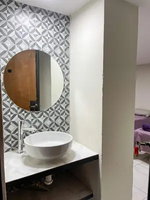 Un baño de Posada Vacacional Brisas del Mar