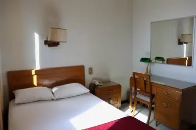 Cama o camas de una habitación en Hotel Calvete