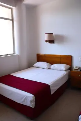 Cama o camas de una habitación en Hotel Calvete