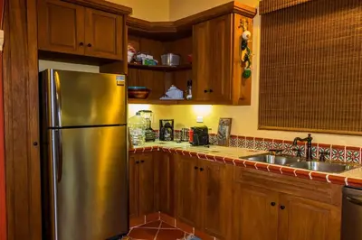 Una cocina o zona de cocina en Casa Encantada