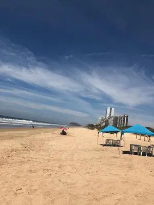 Playa de o cerca de esta casa o chalet