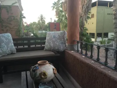 Un balcón o terraza de Posada del Cortes