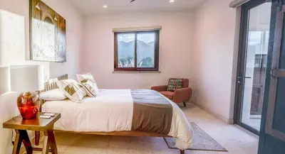Cama o camas de una habitación en Casa Del Gallo