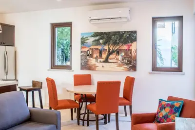 Zona de estar de Casa Del Gallo