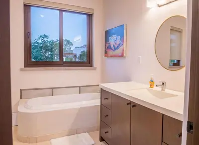 Un baño de Casa Del Gallo