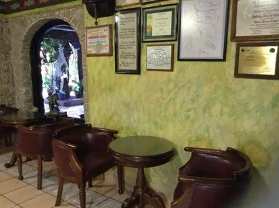 Zona de estar de Hotel el Fuerte
