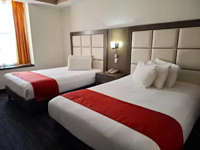 Cama o camas de una habitación en Hotel ALO! Express