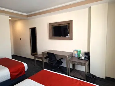 Cama o camas de una habitación en Hotel ALO! Express