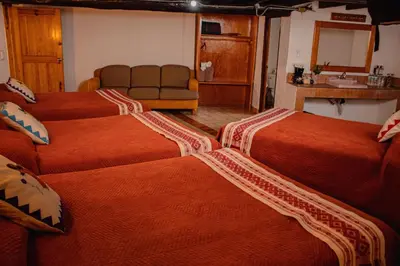 Zona de estar de Hotel Divisadero Barrancas