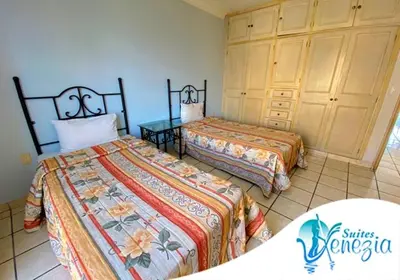 Cama o camas de una habitación en Hotel Playa María