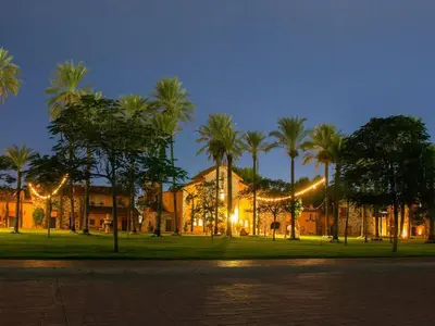 Jardín al aire libre en Hotel Boutique Villa Toscana