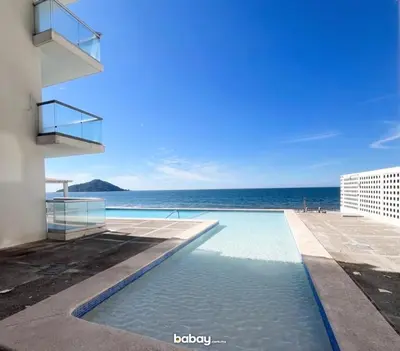 Piscina en o cerca de Departamento con vista al mar, Marina del sol-Zona Cerritos