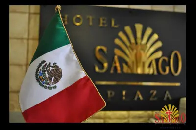 Certificado, premio, señal o documento que está expuesto en Hotel Santiago Plaza