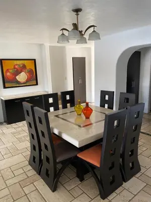 Zona de estar de Villas Puerto Iguanas, Marina Mazatlán